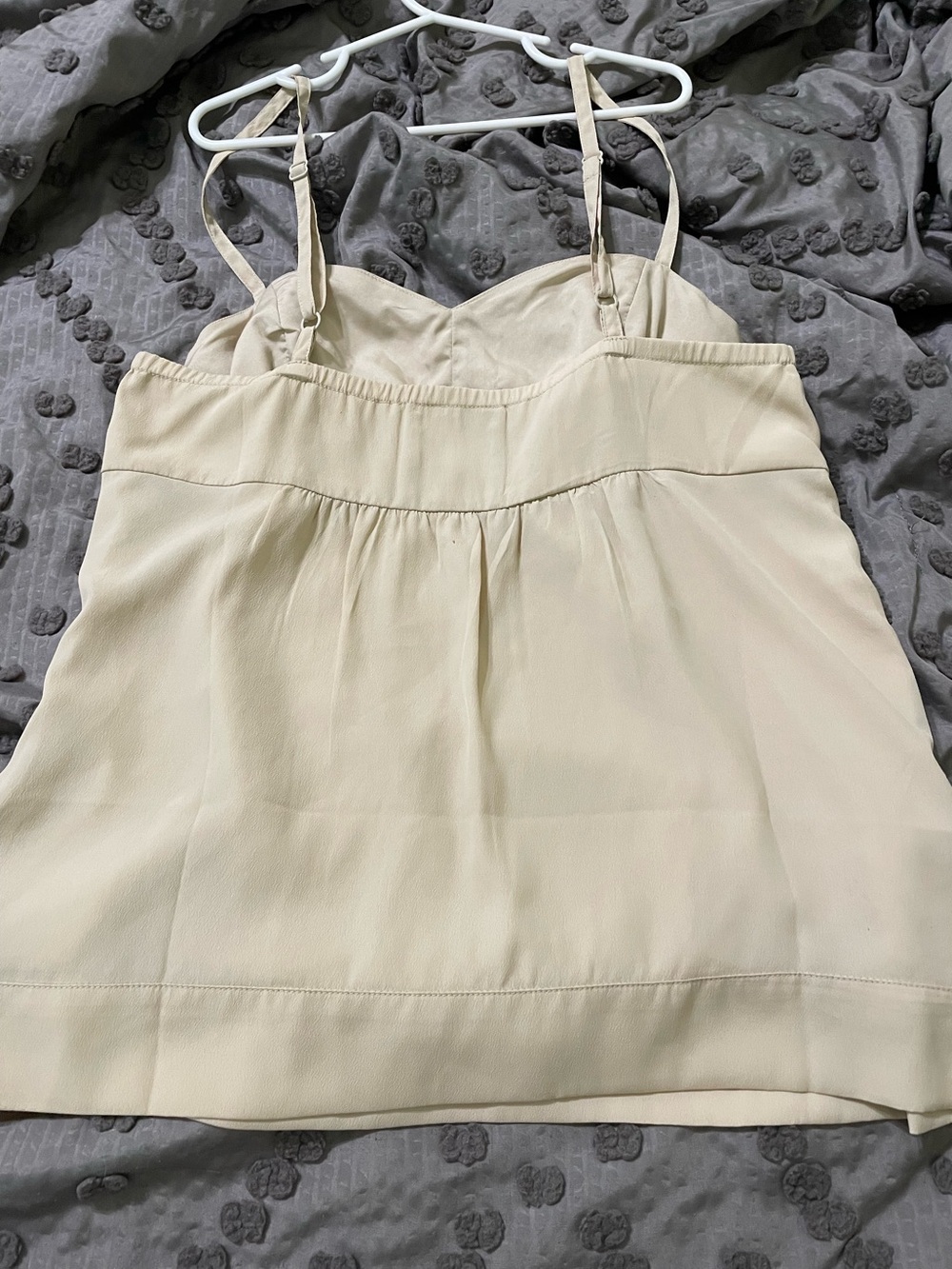 American Eagle Gold Sequin Cami Top with Adjustable Straps - Picture 4 of 5